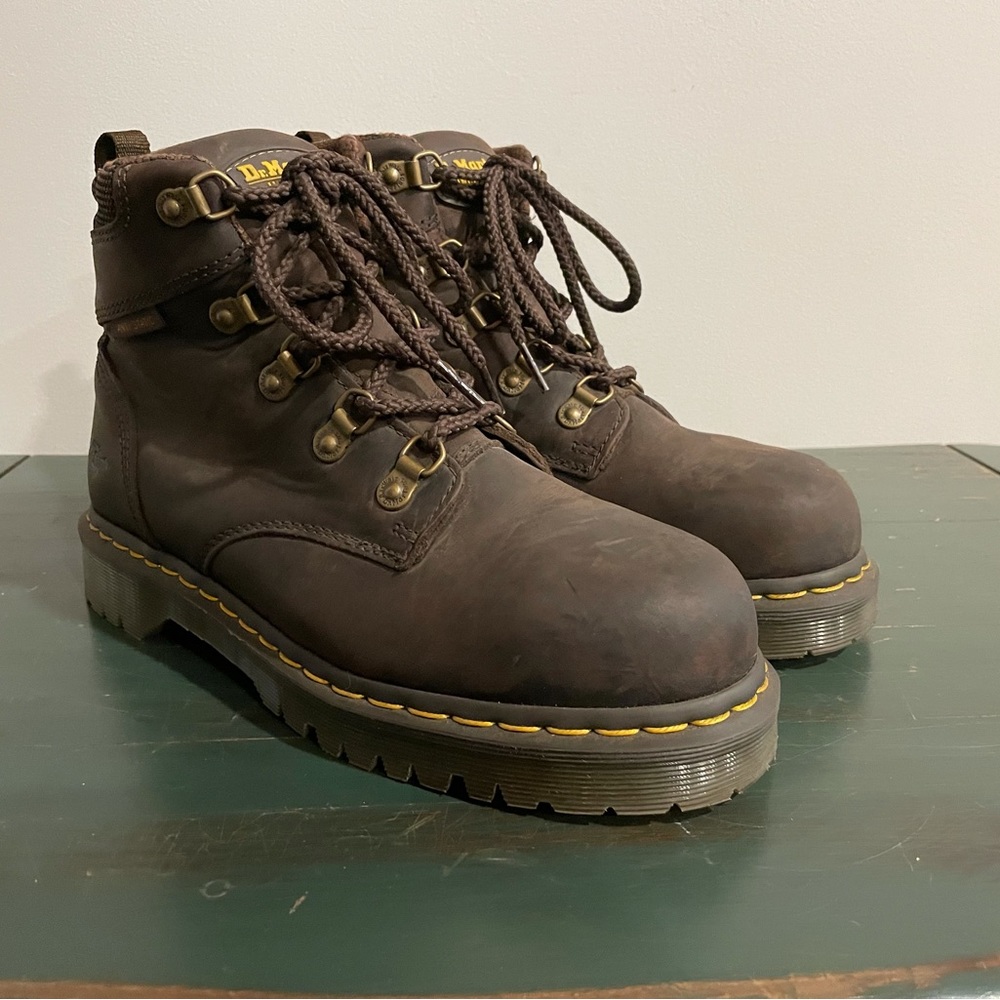 Dr. Martens Brown Leather Boots